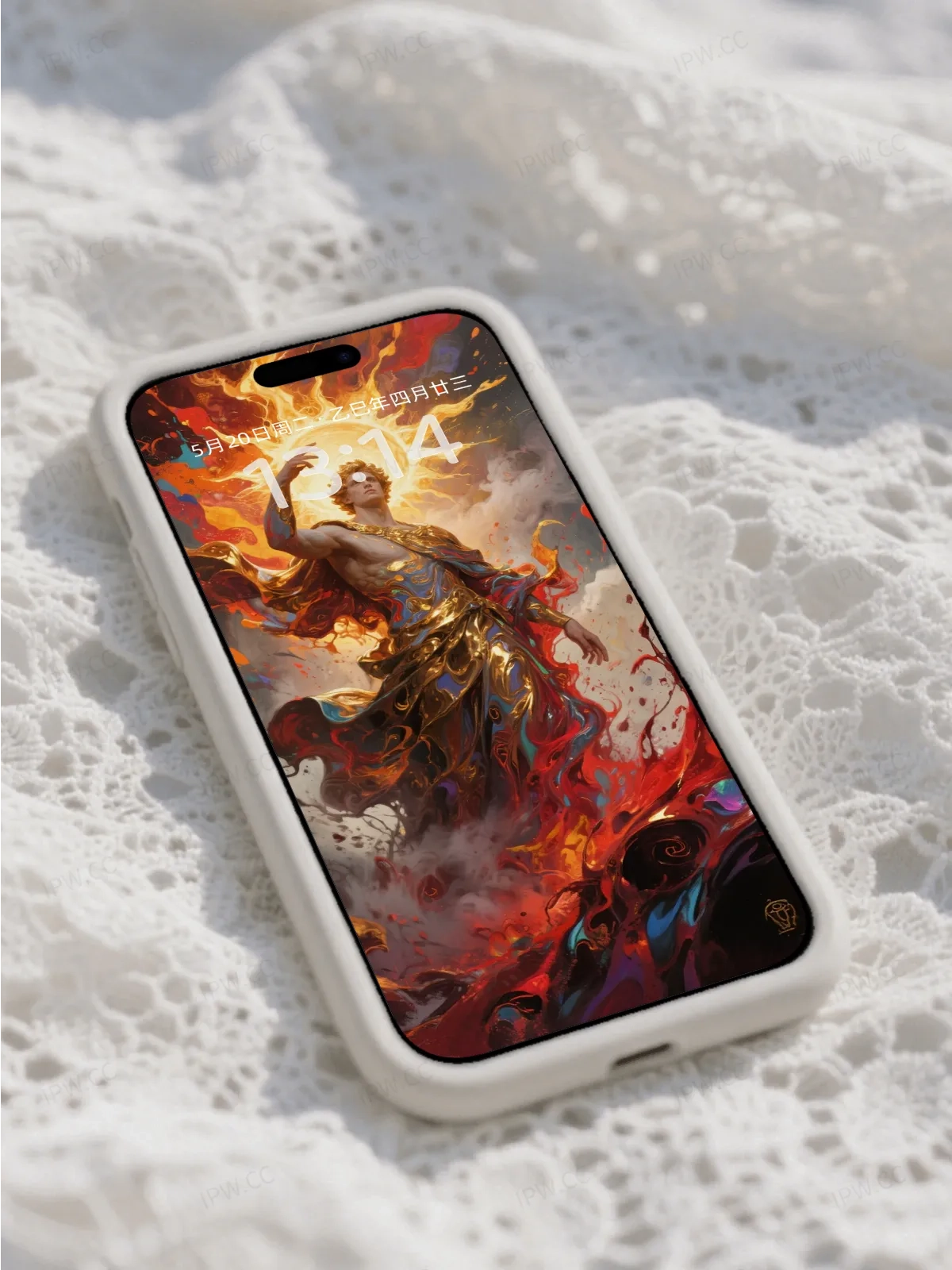 彩色雕塑手机高清静态壁纸#20250730145140 67884361245e11e