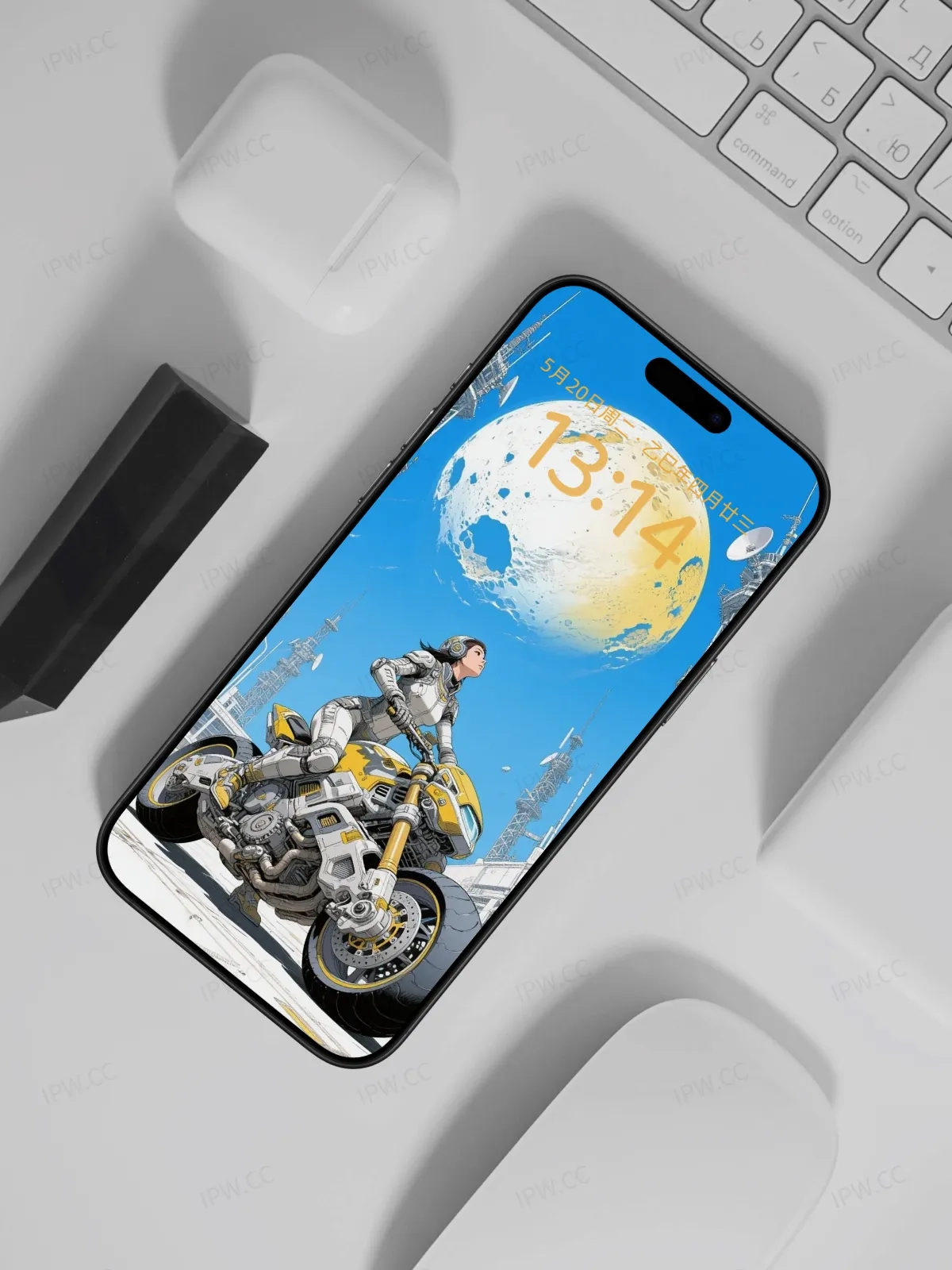 赛博女车少女手机高清静态壁纸#20250730143000 6c03a20828b18ef