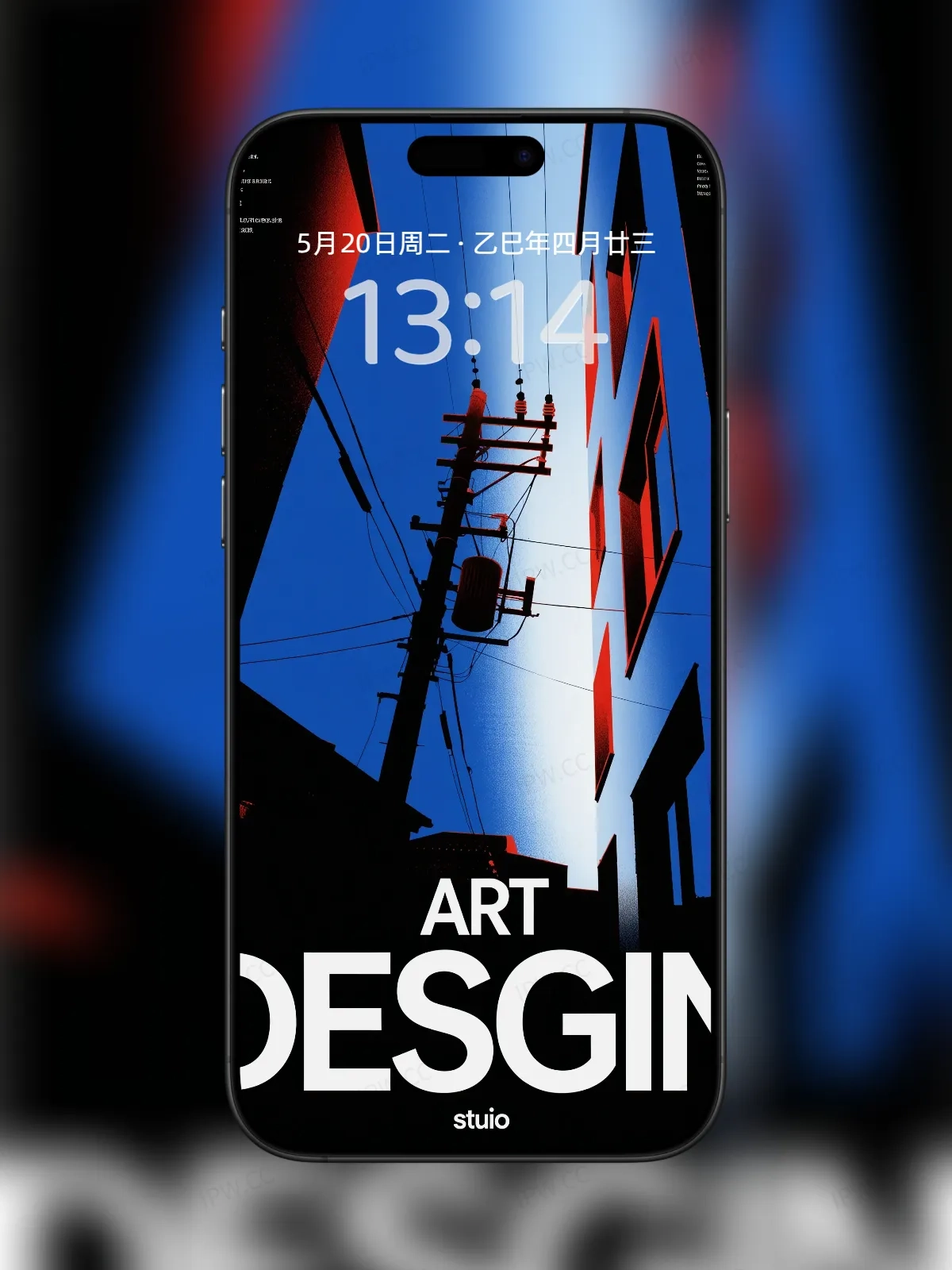 艺术抽象街景手机高清静态壁纸#20250801230523 6d364e46560a846