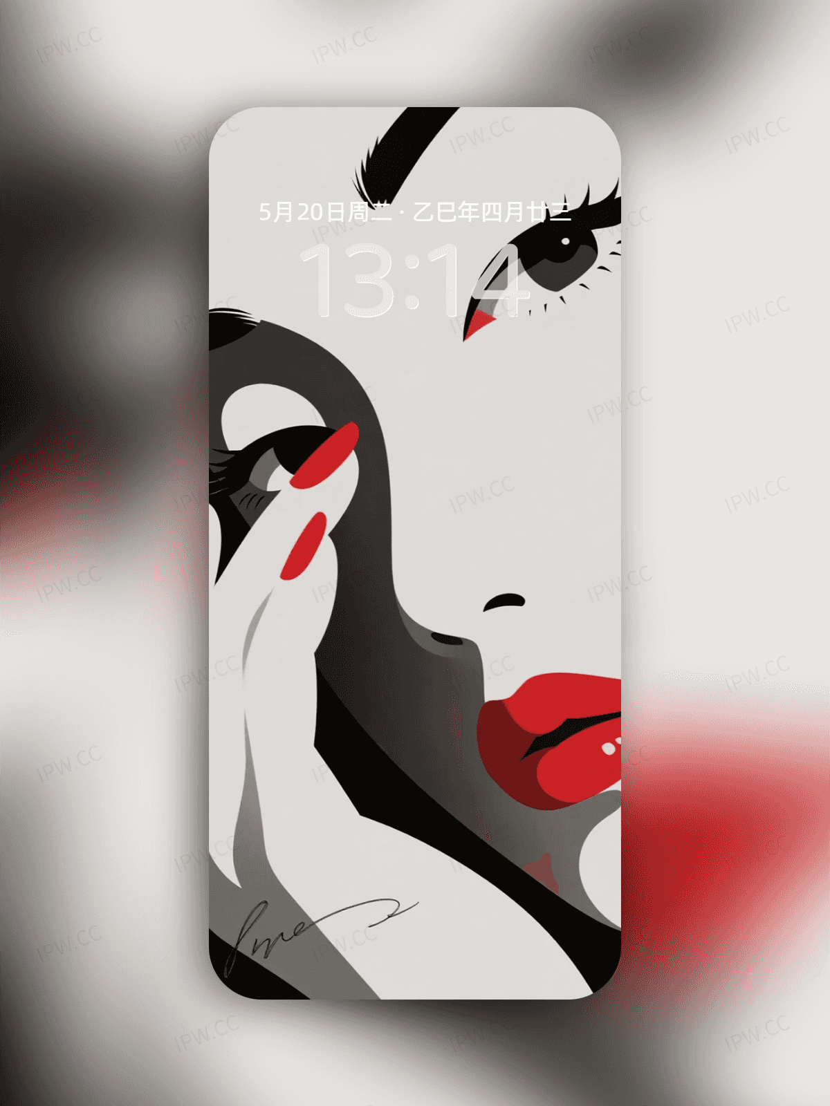 女人头像手机高清静态壁纸#20250730145128 741f268dda56c36