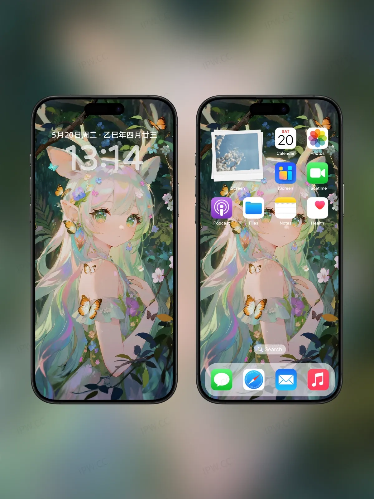 鹿耳朵女孩手机高清静态壁纸#20250730142939 7770a5d124b4f73