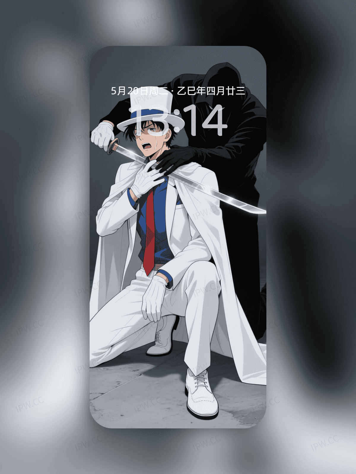 柯南动画怪盗基德手机高清静态壁纸#20250730145059 7b433a45fda29a6