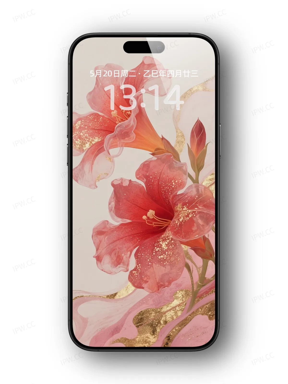 红花手机高清静态壁纸#20250801230839 7d916ccbb2741a3