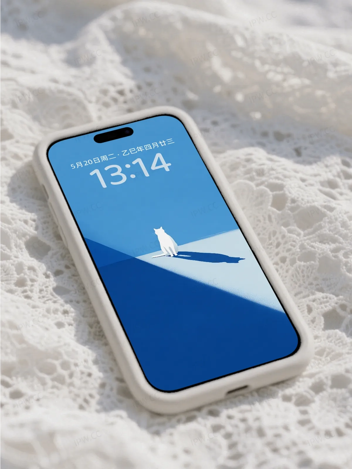 猫与阴影手机高清静态壁纸#20250801232046 7ede58916ddbad9