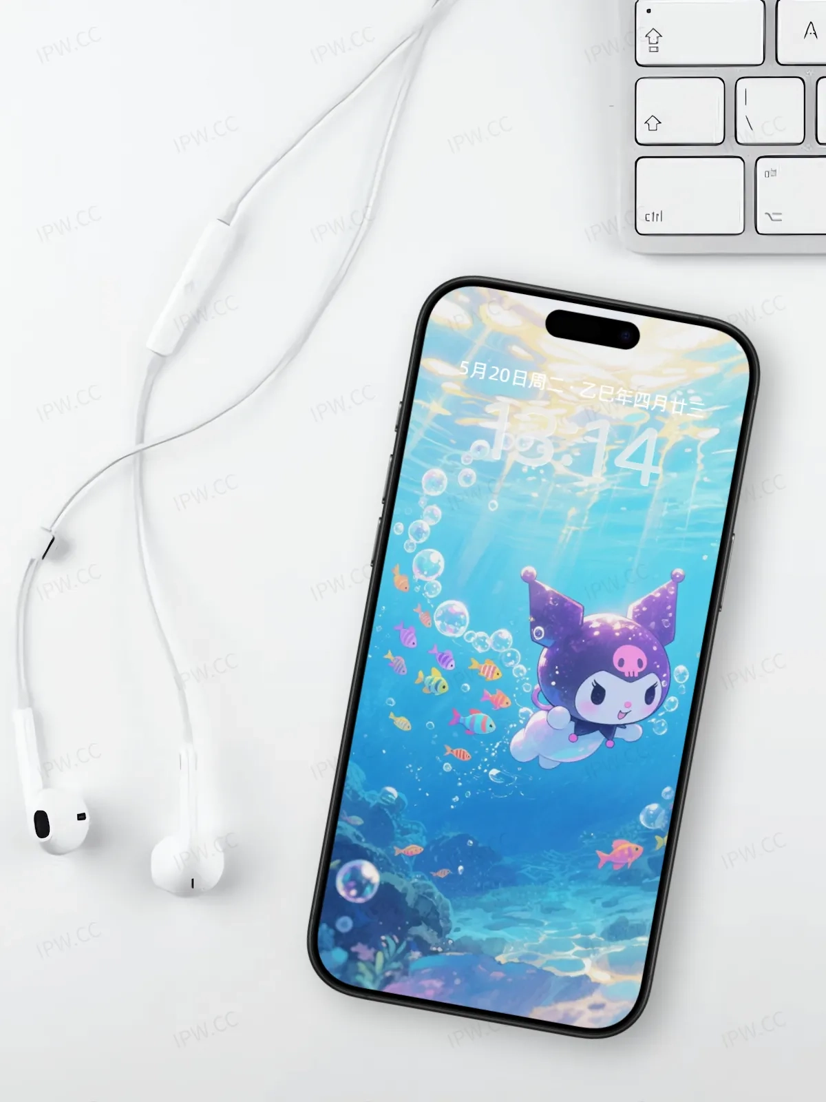 库洛米潜水手机高清静态壁纸#20250730142736 804bd4b7159d582