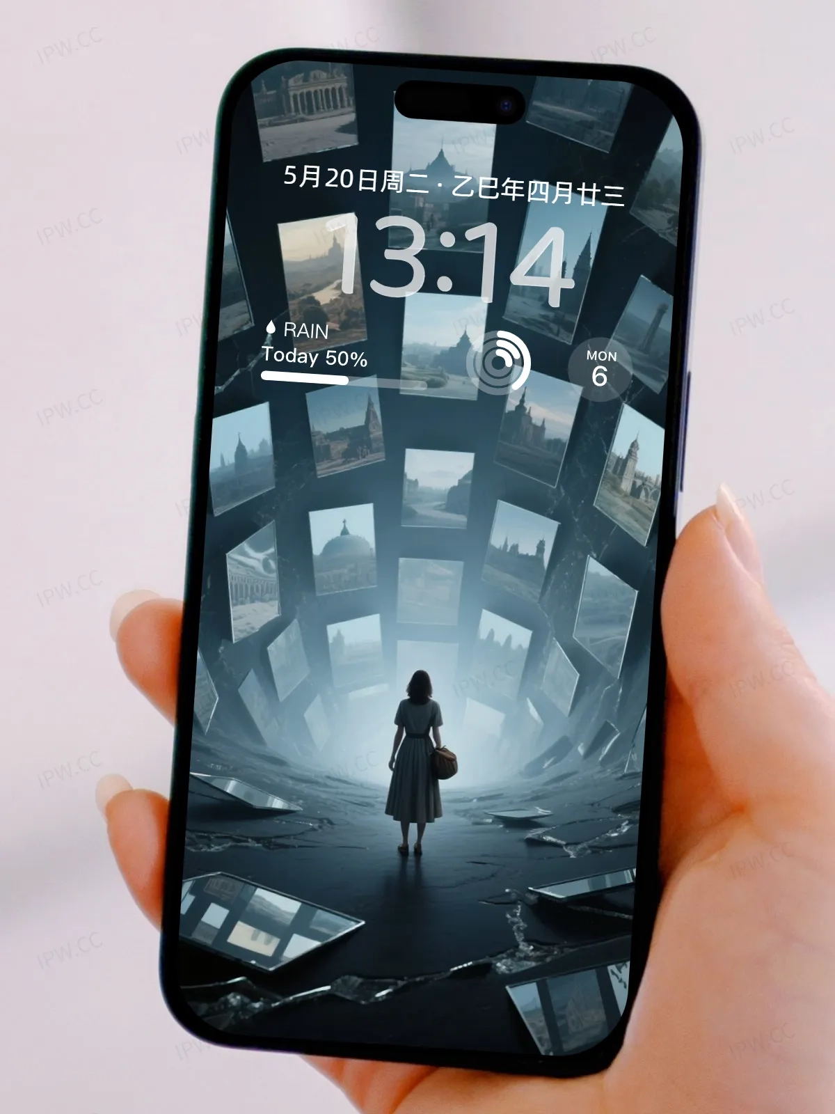 隧道迷宫手机高清静态壁纸#20250730143152 80cd7645e350470