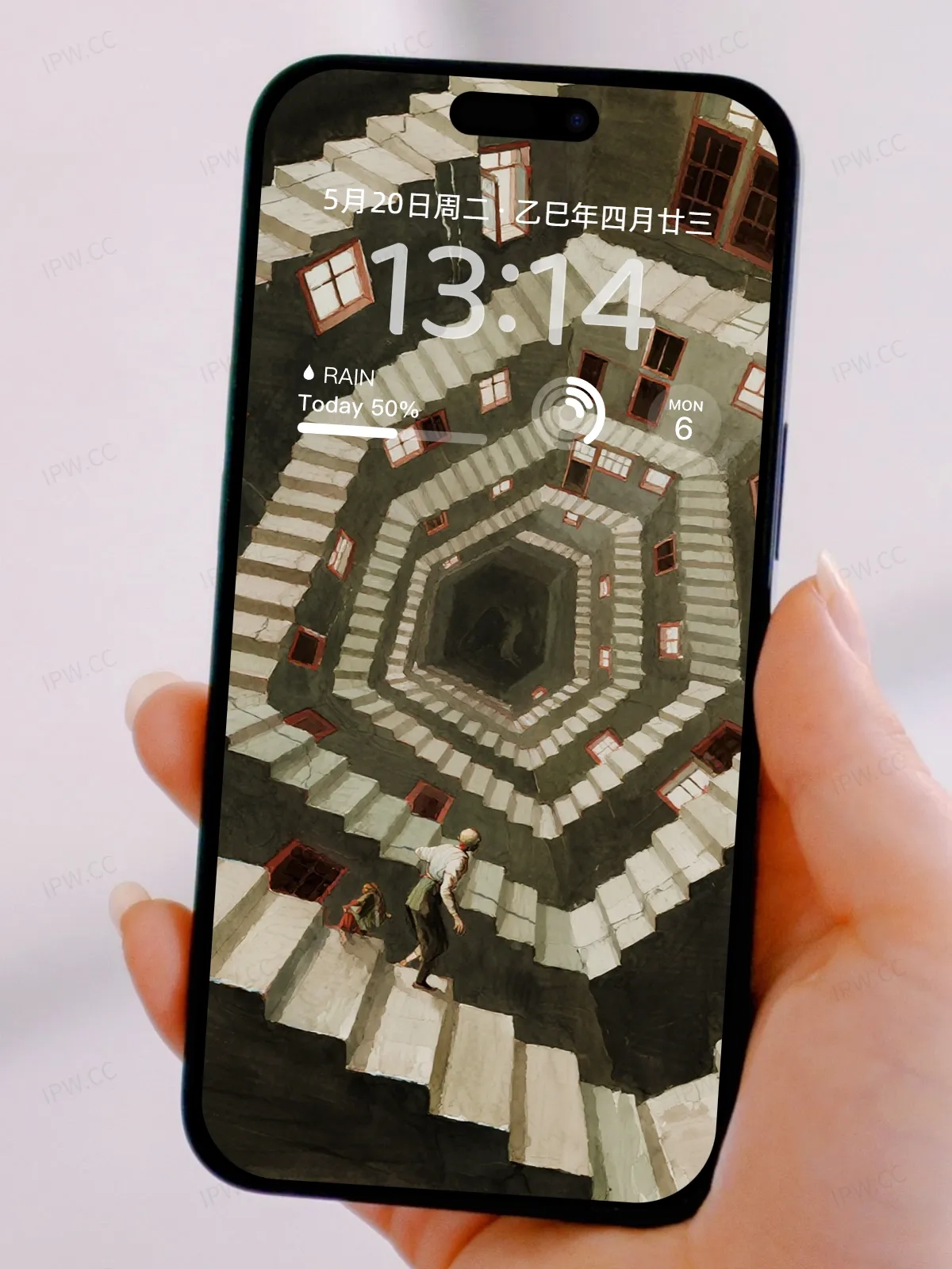 楼梯迷宫手机高清静态壁纸#20250730143143 82ca4cb05059207