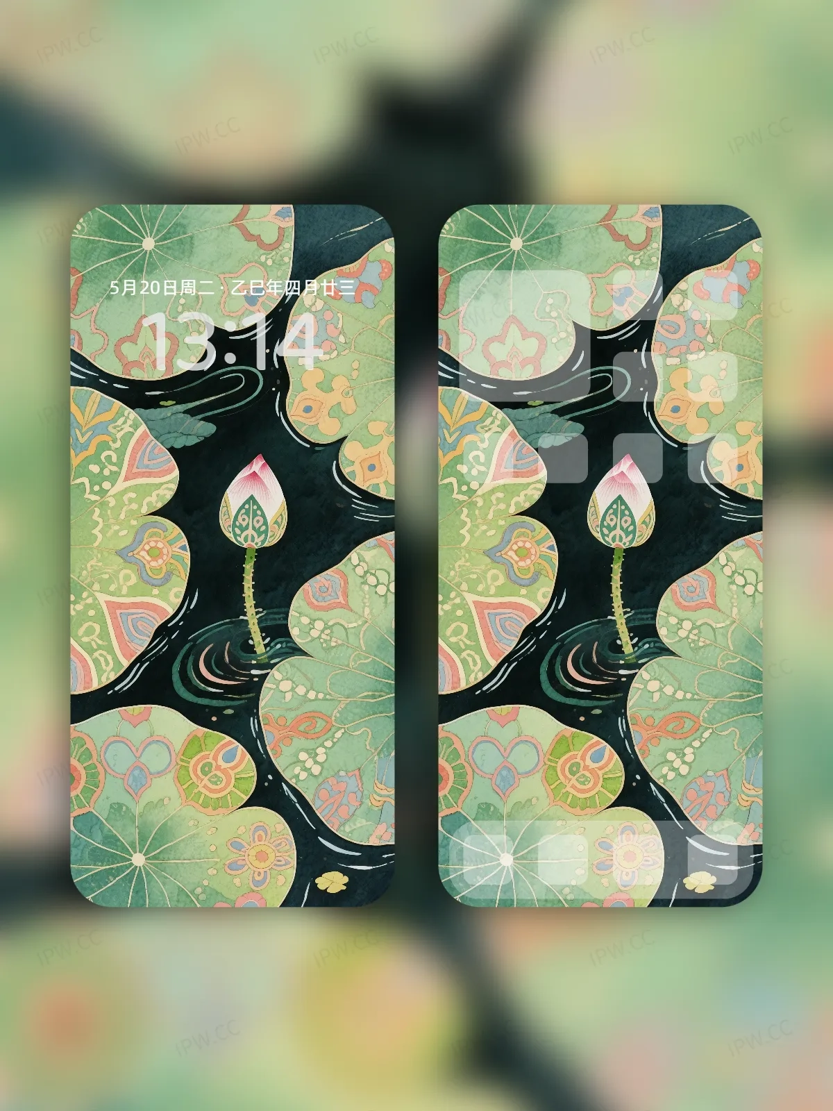 睡莲手机高清静态壁纸#20250801232234 845aa076d025160