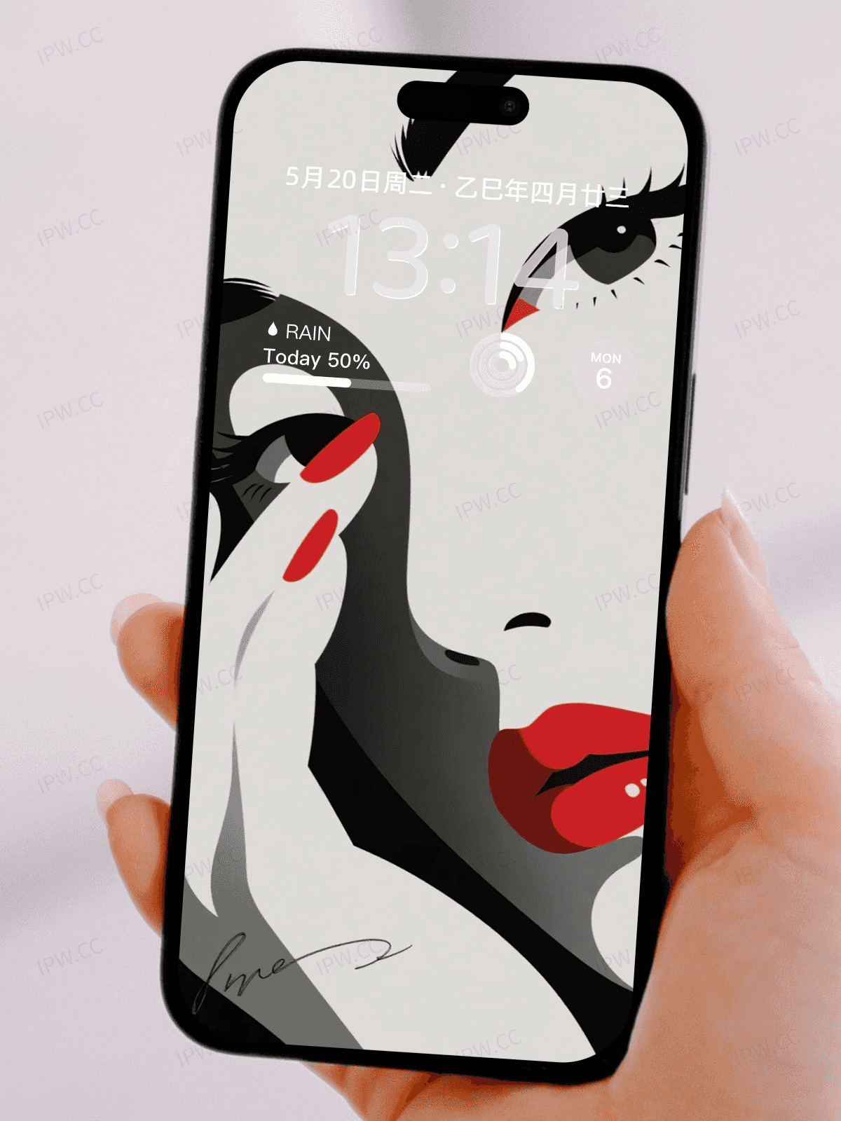 女人头像手机高清静态壁纸#20250730145128 8568502b0729c27