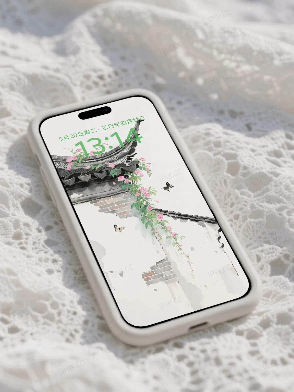 水墨皖南古镇房屋一角手机高清静态壁纸#20250801230017 8af2e299388cea0