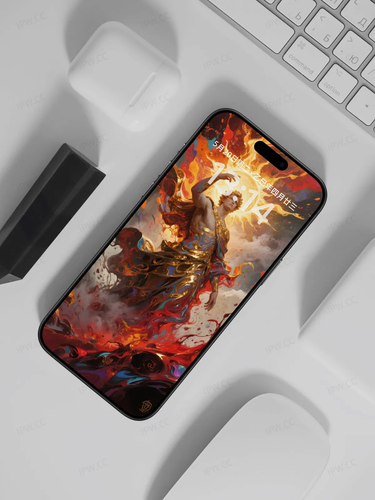 彩色雕塑手机高清静态壁纸#20250730145140 8f3d1f1c65b0d28