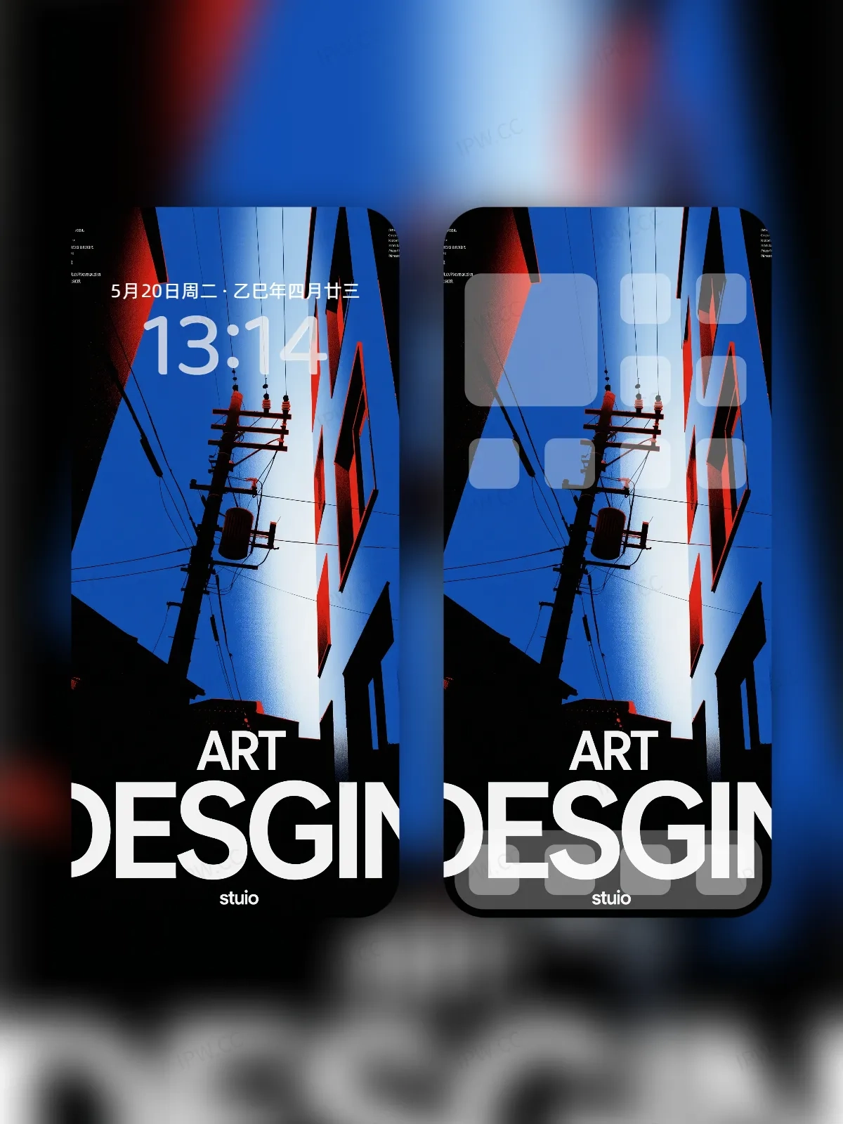 艺术抽象街景手机高清静态壁纸#20250801230523 91314c8f9e6ee9e