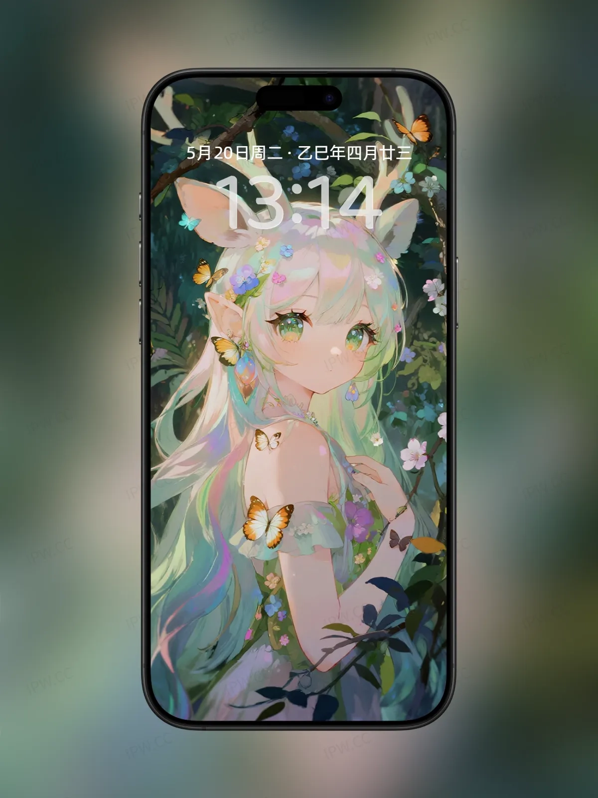 鹿耳朵女孩手机高清静态壁纸#20250730142939 97d642aa9c619db