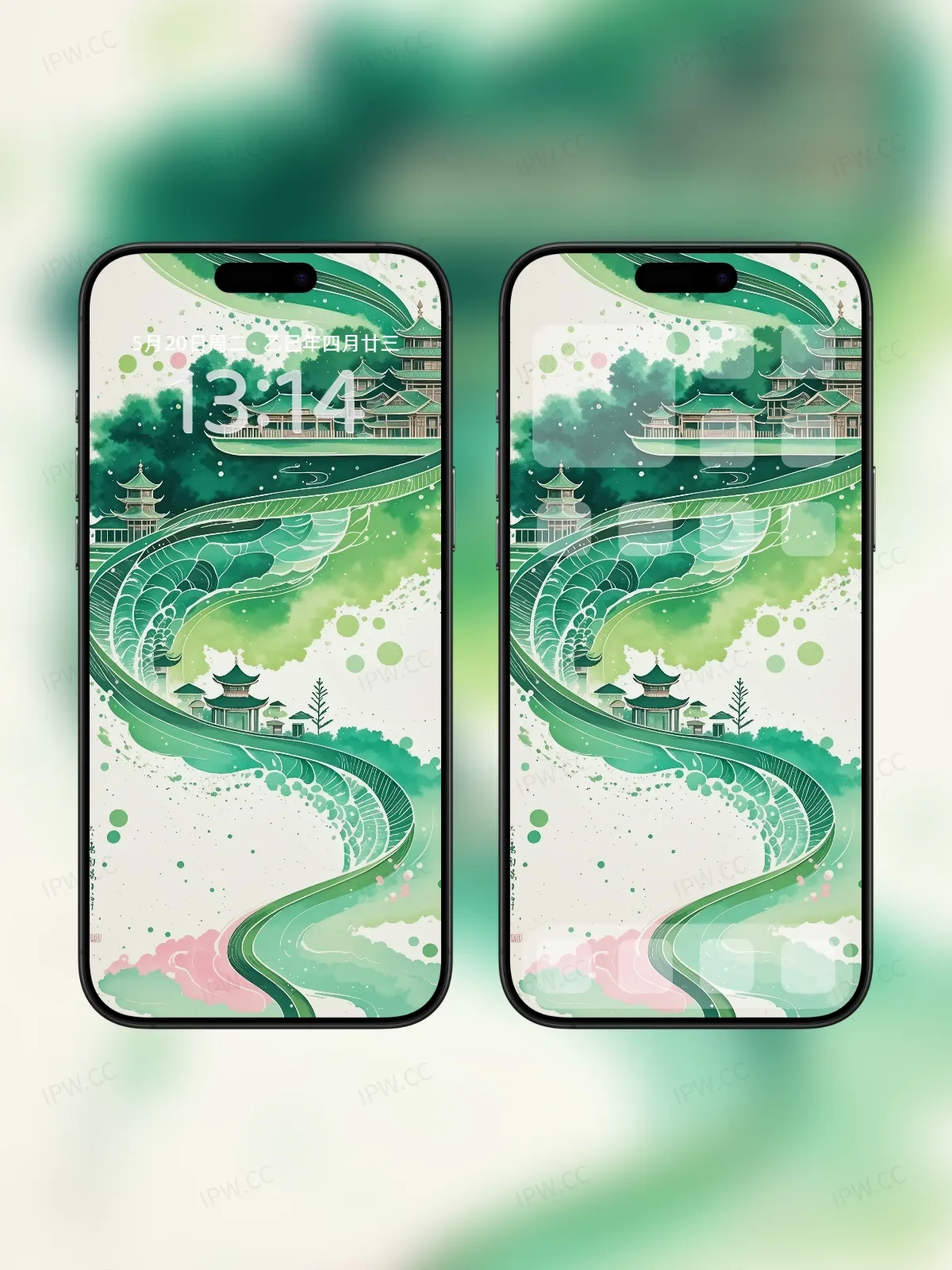 绿水青山手机高清静态壁纸#20250801230721 99daf19859c472f