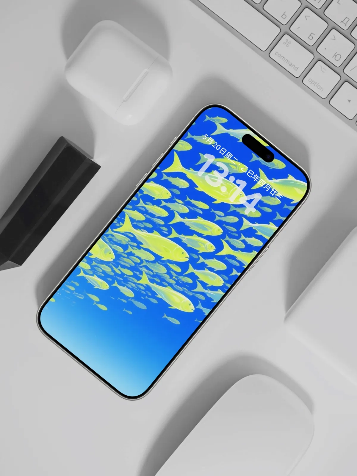 与鱼群一起去迎接更远的海手机高清静态壁纸#20250810123401 9c7a616e570a8cf