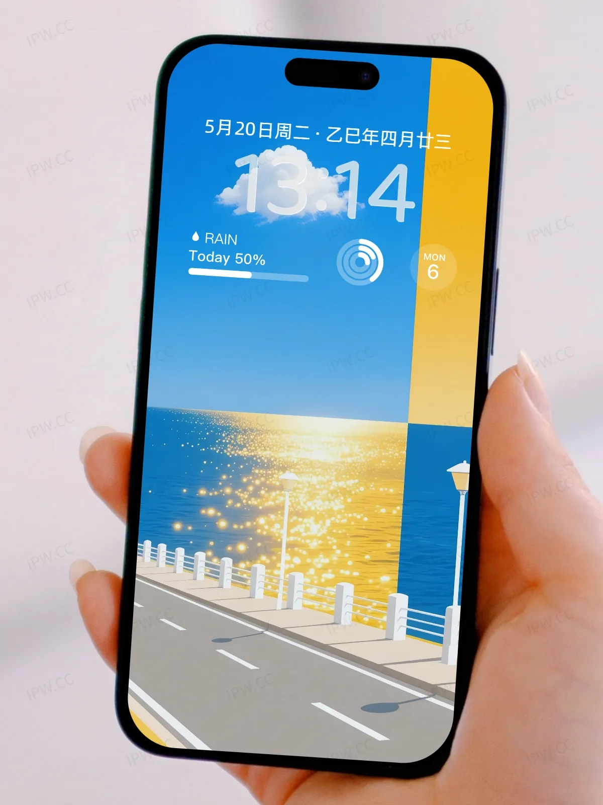 日光大海公路手机高清静态壁纸#20250801230857 9cdc43c1e5da13d