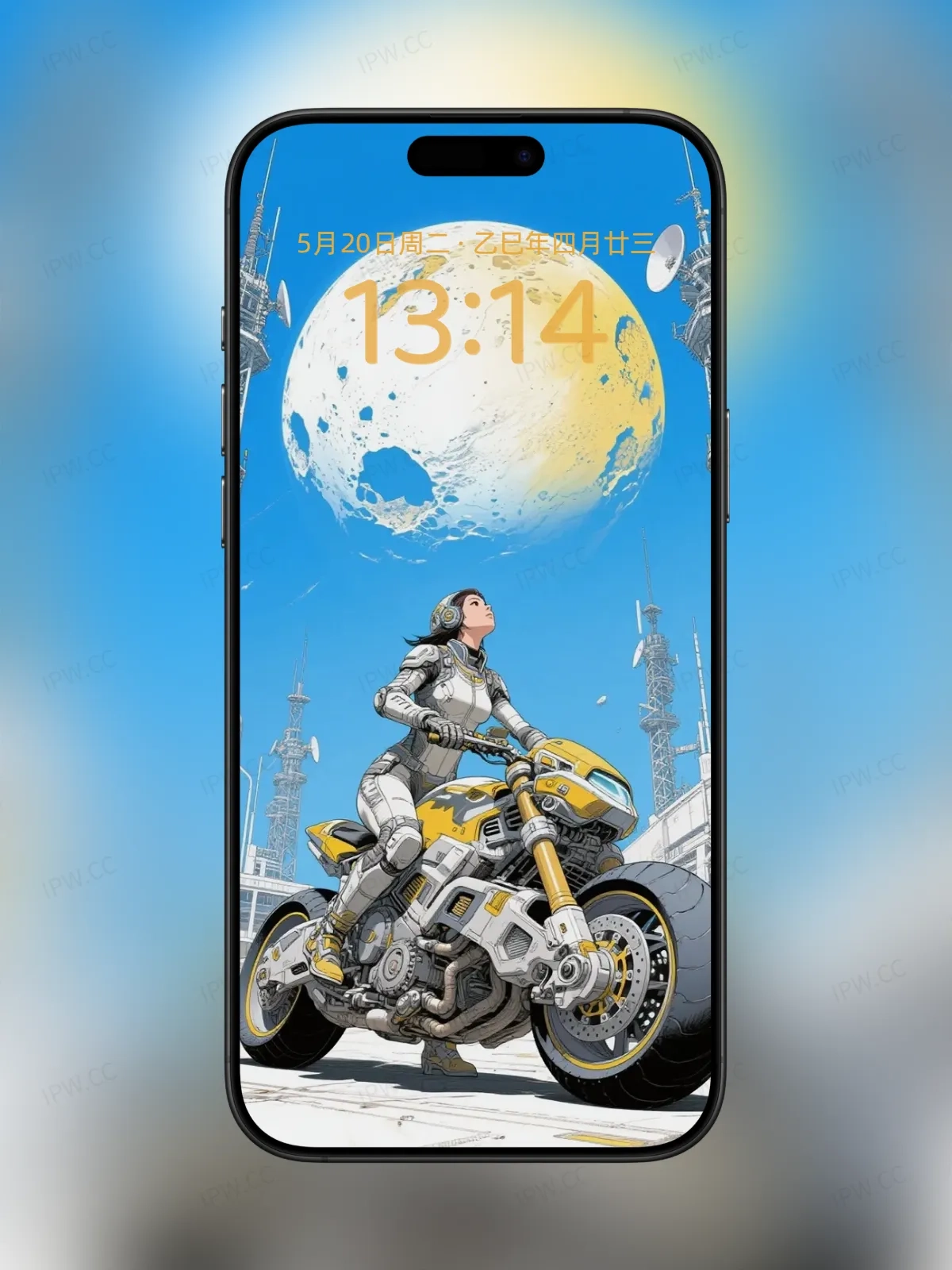 赛博女车少女手机高清静态壁纸#20250730143000 a088ba64c999818