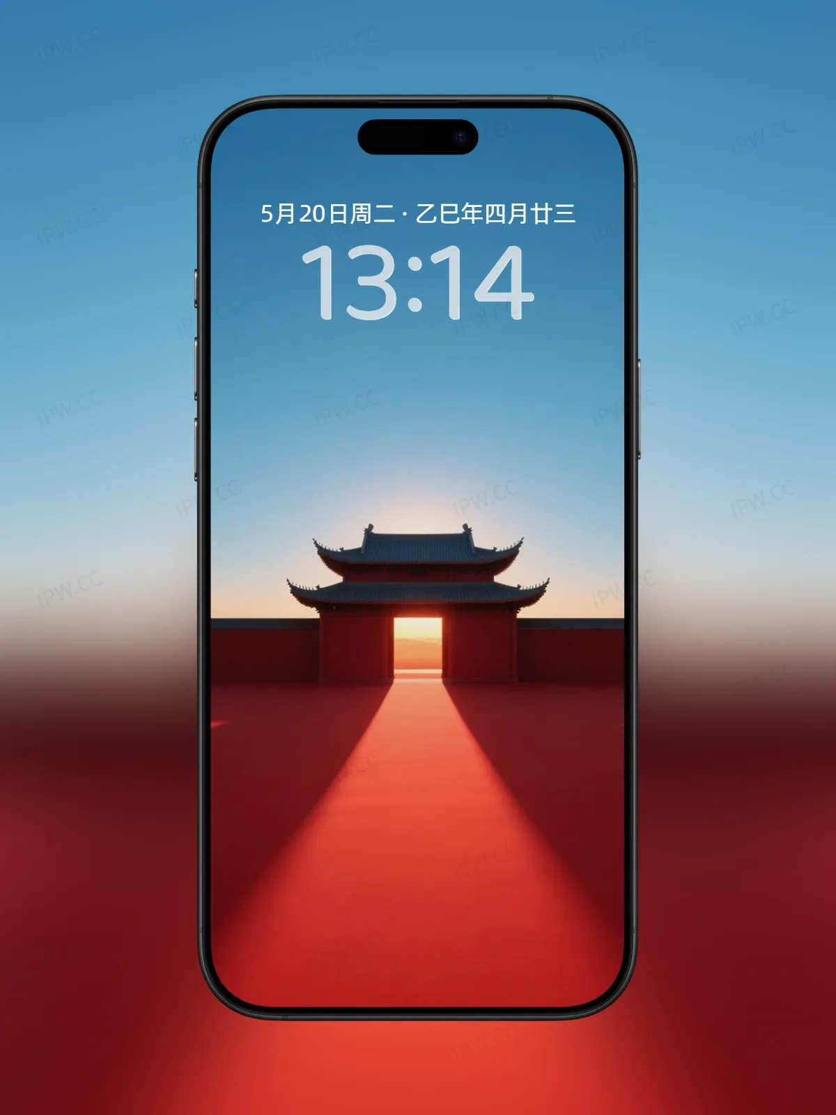 红色城门手机高清静态壁纸#20250730142744 a31a69b3fd7fa16