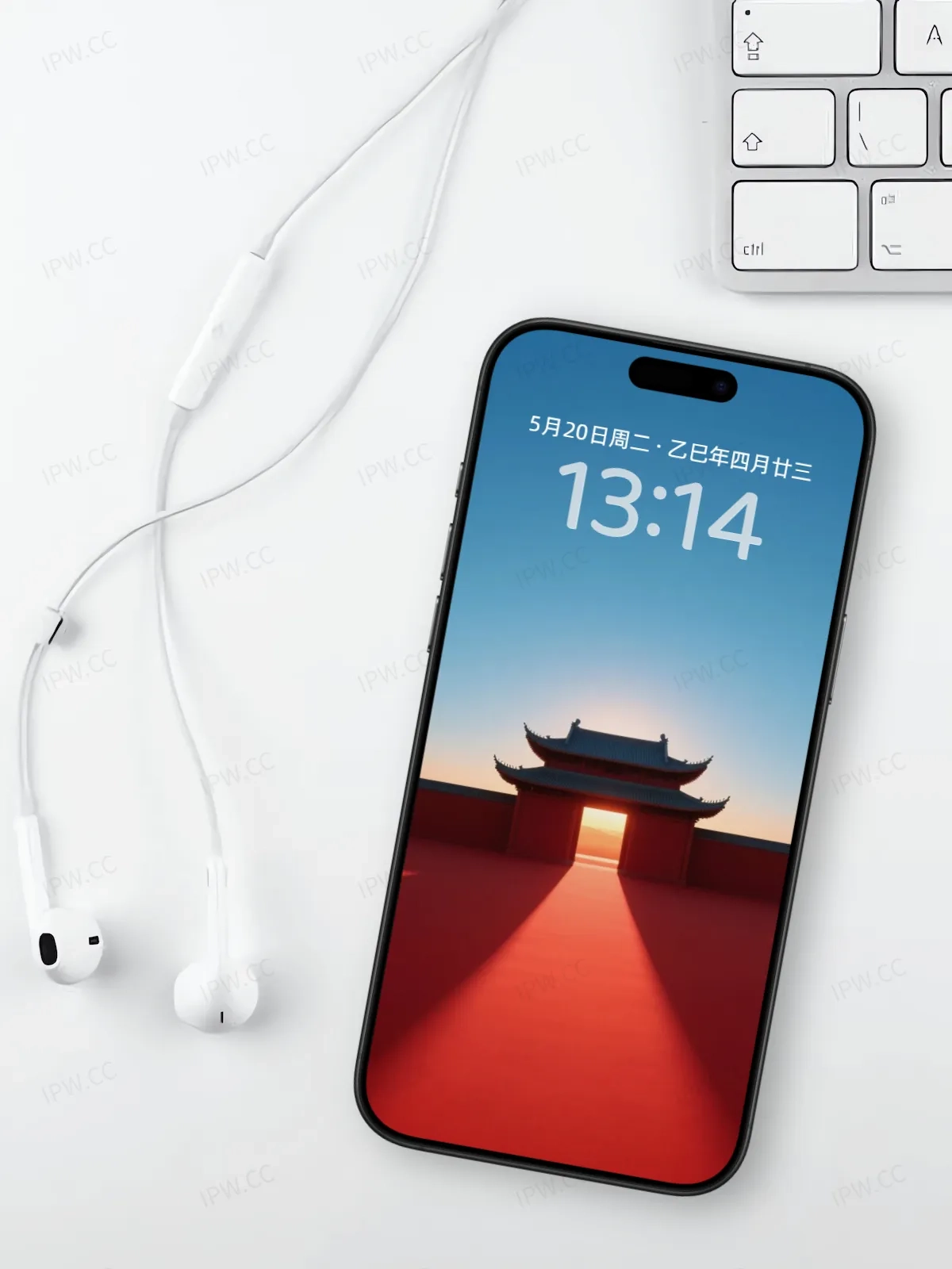 红色城门手机高清静态壁纸#20250730142744 a7f0a05c6221297