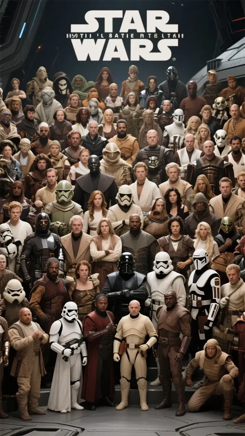 星际大战合影手机高清静态壁纸#20250801225947