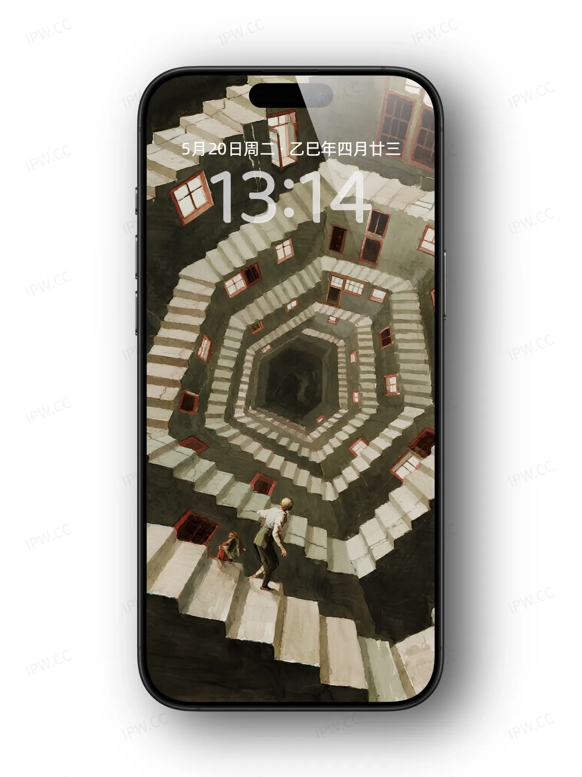 楼梯迷宫手机高清静态壁纸#20250730143143 aa93411f94f1811