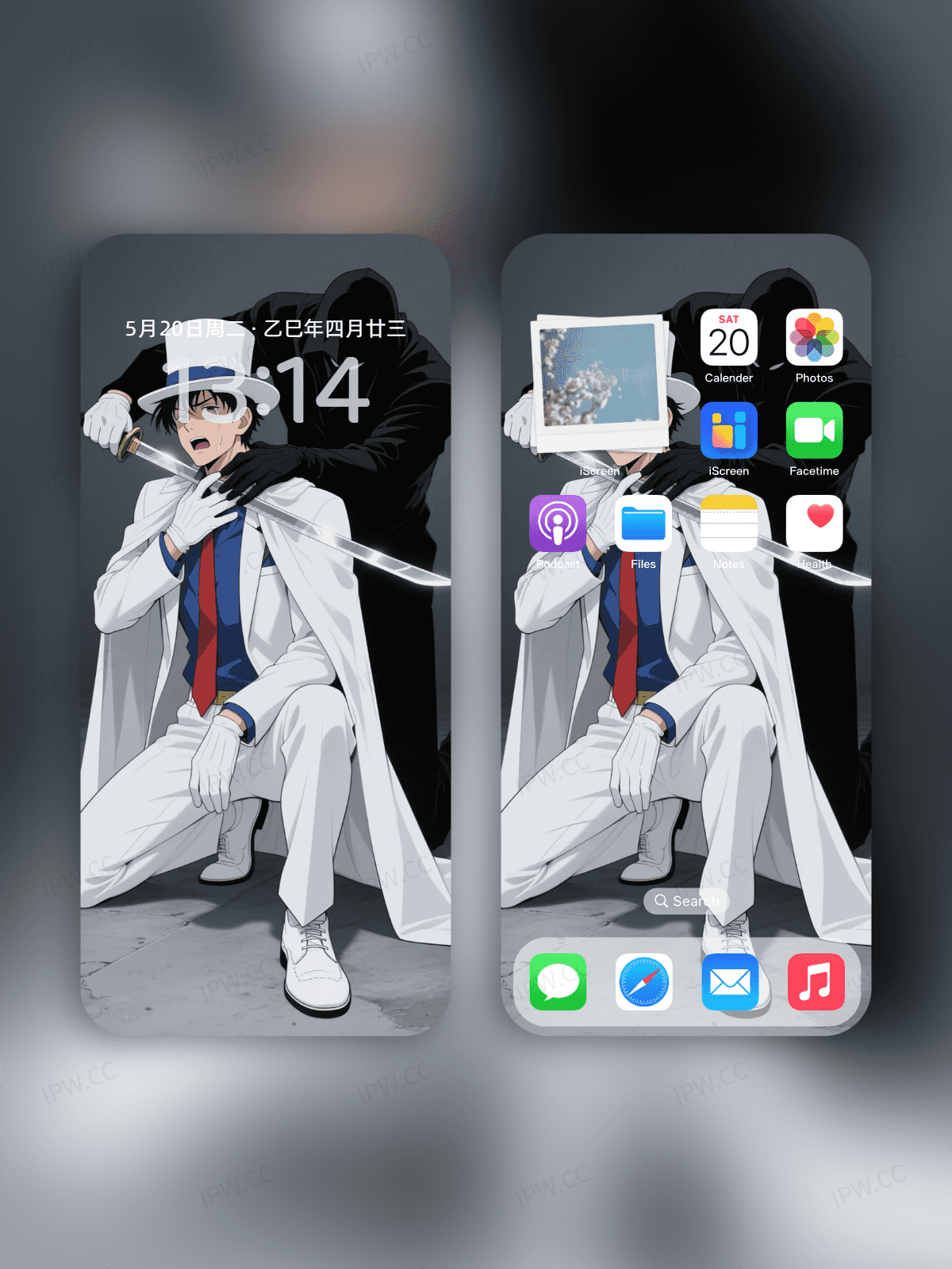 柯南动画怪盗基德手机高清静态壁纸#20250730145059 af7a9bd317badab