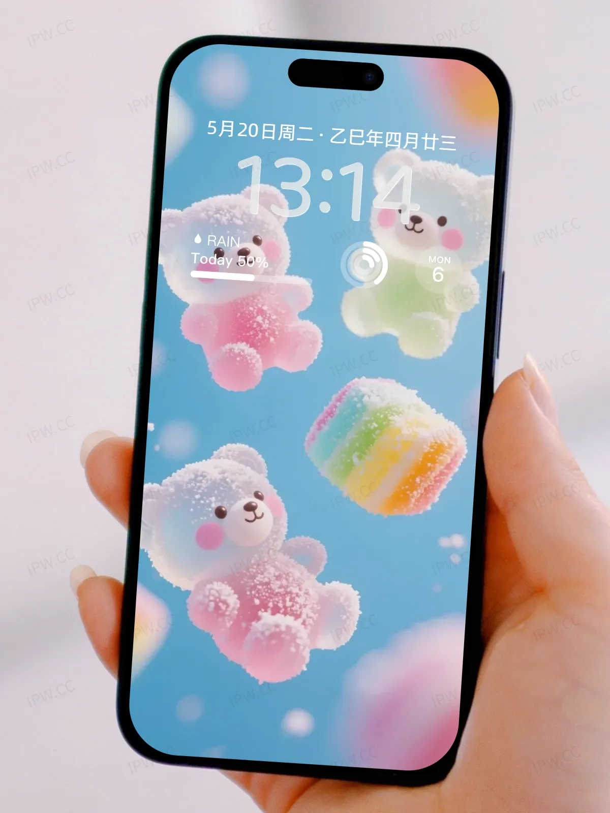 透明熊糖果手机高清静态壁纸#20250730210859 b629061fcca7280