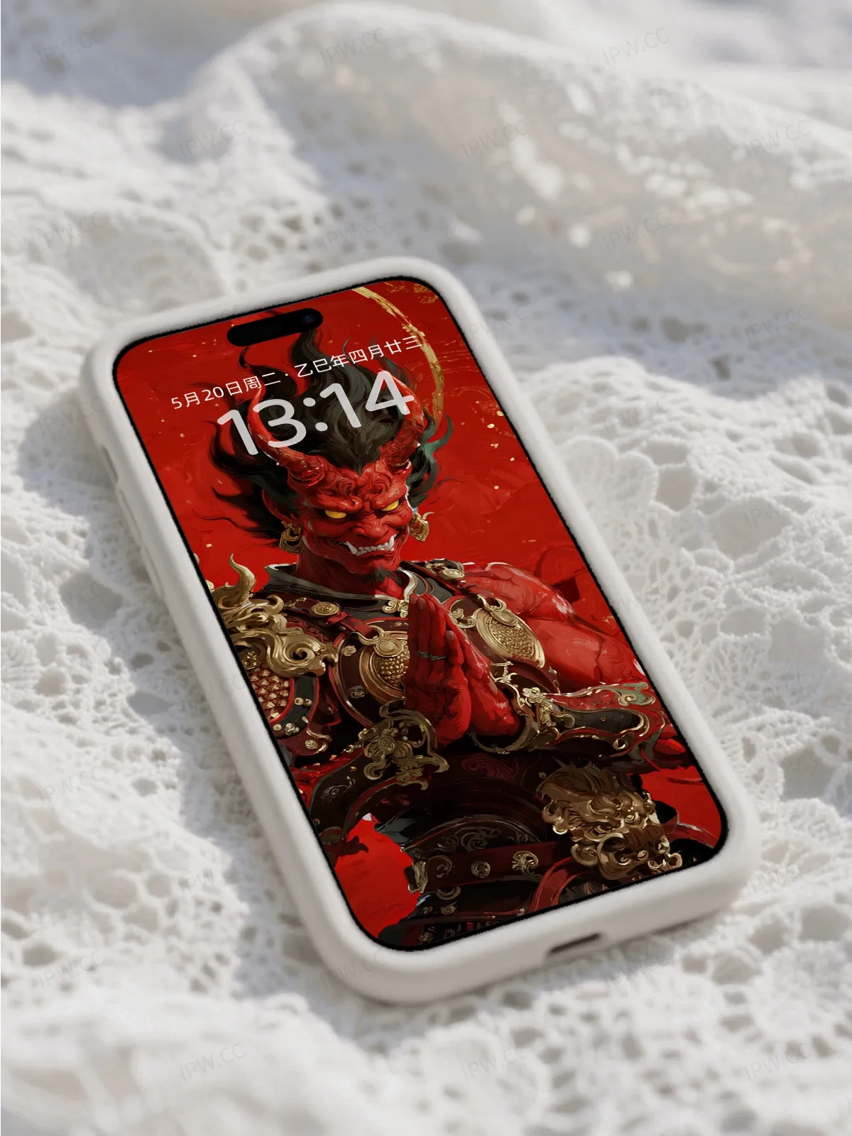 红色恶魔手机高清静态壁纸#20250730143133 b62ed5d7e83339e