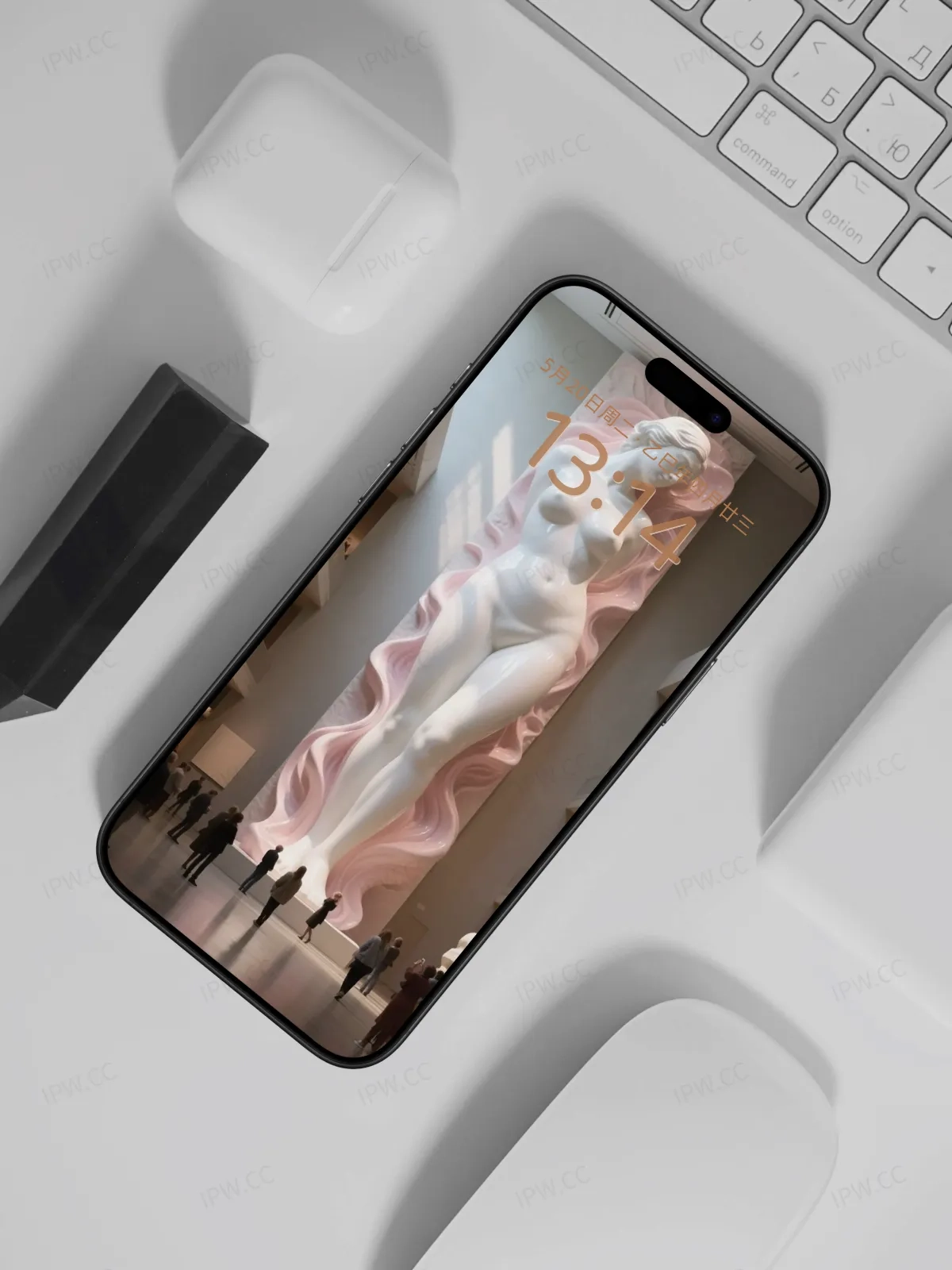 雕塑女人身躯手机高清静态壁纸#20250730143110 b883342cadec6a1