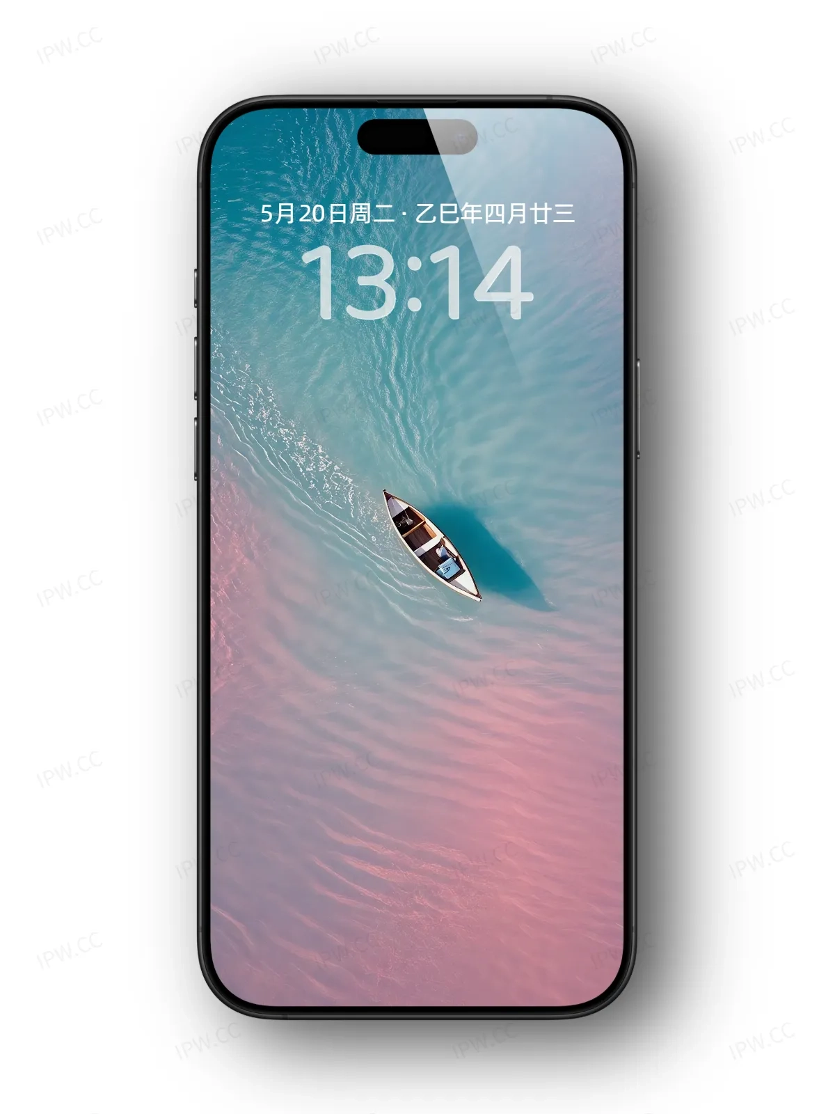 大海孤舟手机高清静态壁纸#20250801230458 c5de80521537b2b