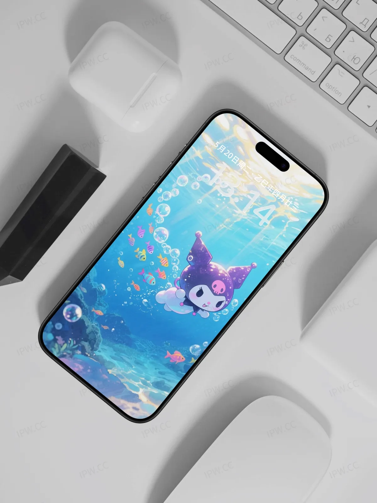 库洛米潜水手机高清静态壁纸#20250730142736 c8413efdd6f145c