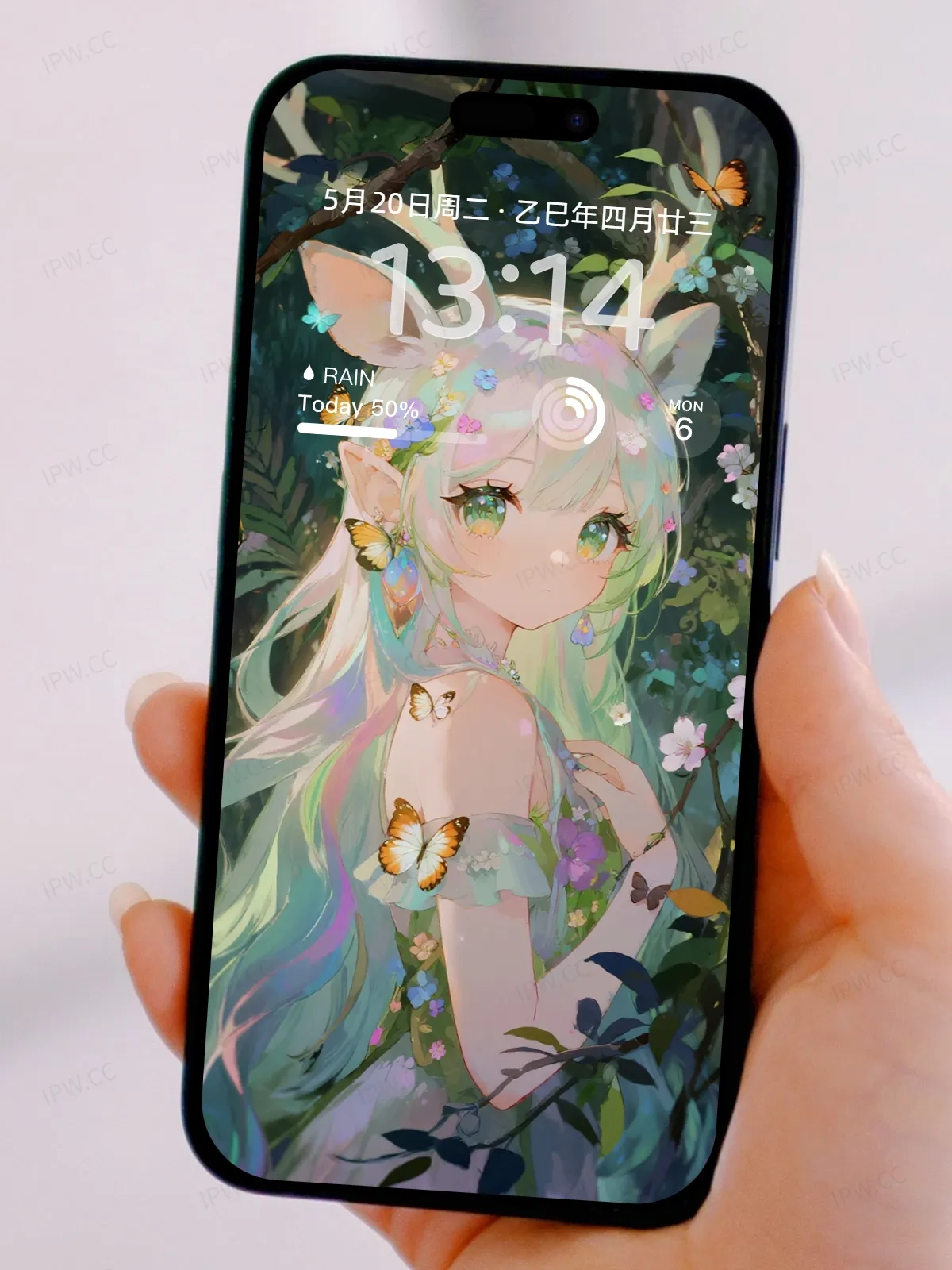 鹿耳朵女孩手机高清静态壁纸#20250730142939 ca5d5408e8a1454