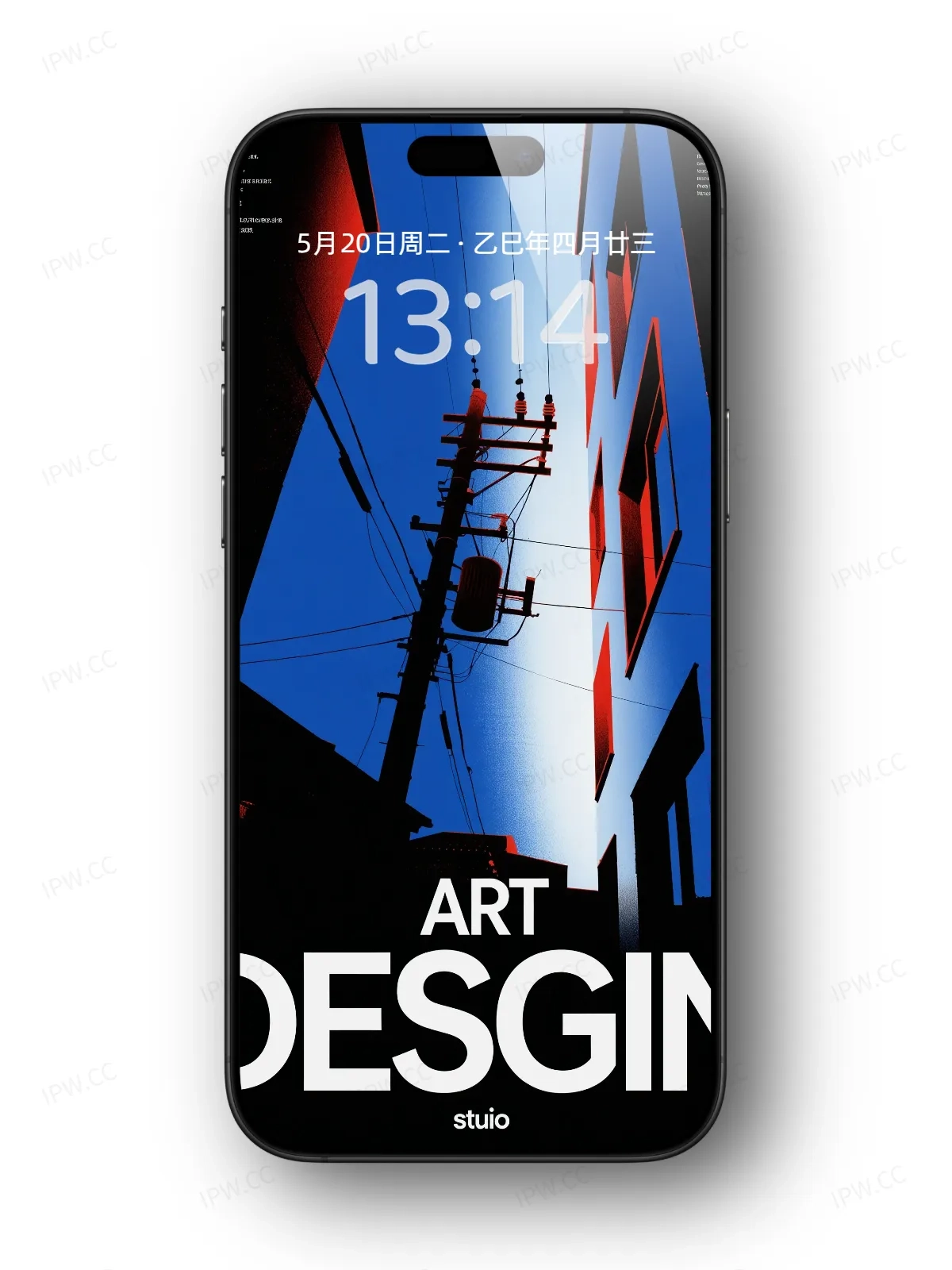 艺术抽象街景手机高清静态壁纸#20250801230523 cad10a43cc83811