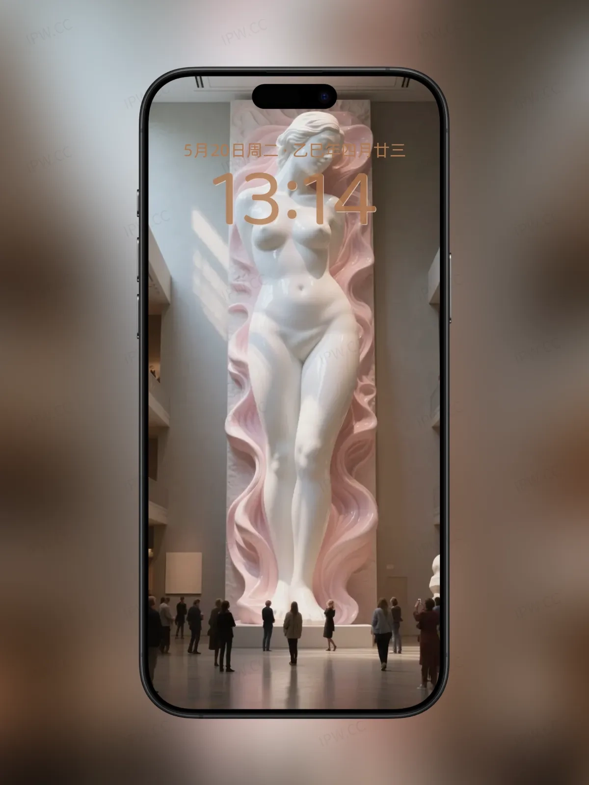 雕塑女人身躯手机高清静态壁纸#20250730143110 d008ced1d540702