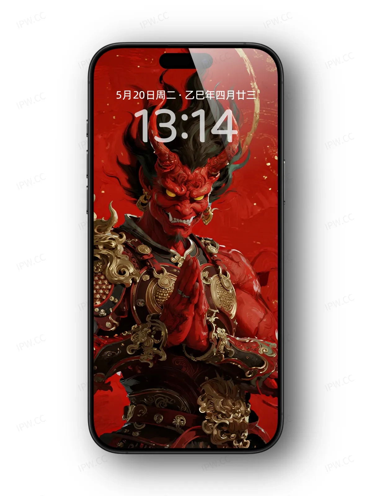 红色恶魔手机高清静态壁纸#20250730143133 d7b31577c1906d7