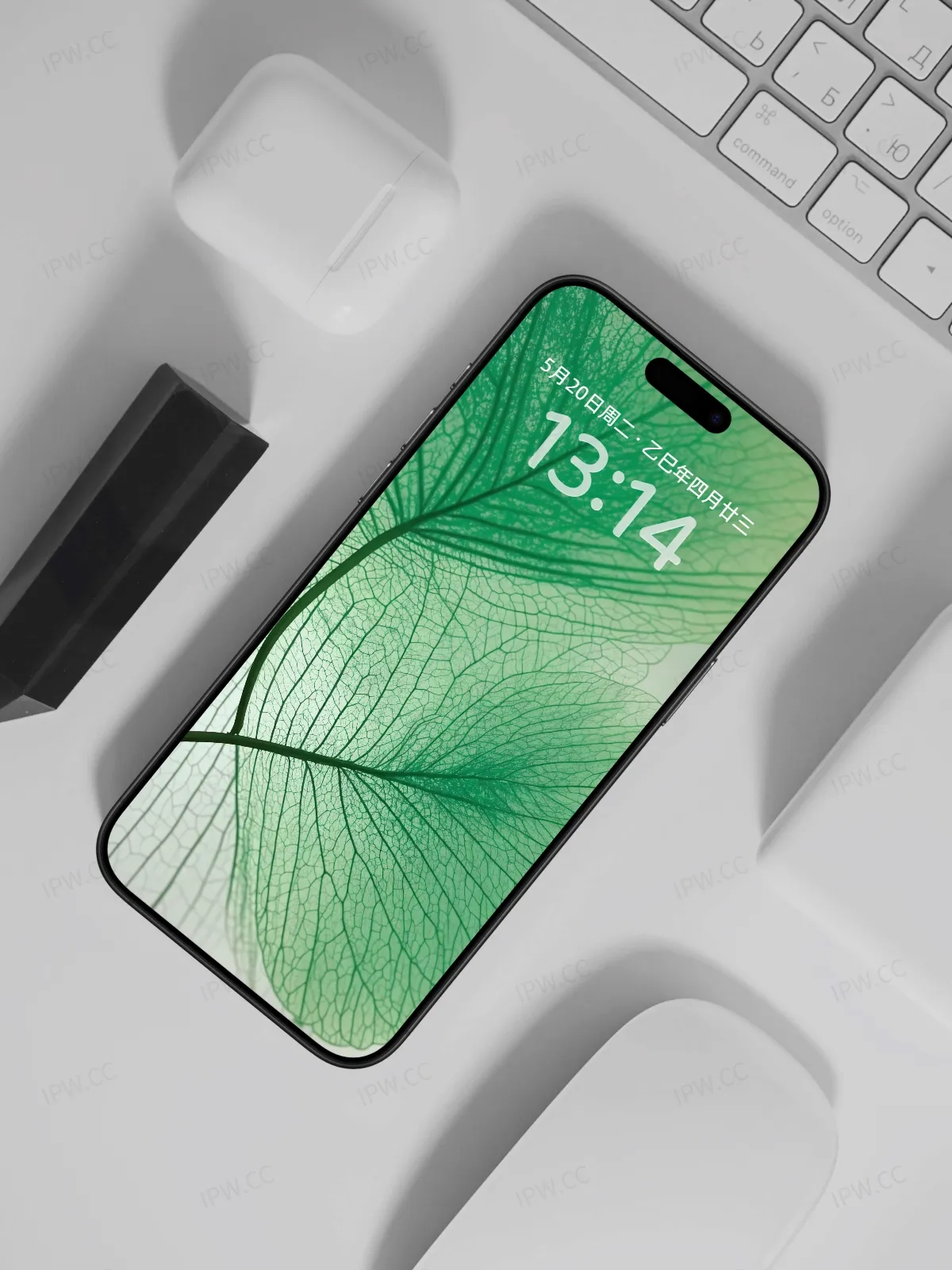 树叶手机高清静态壁纸#20250801230436 dbf55eaa19c069d