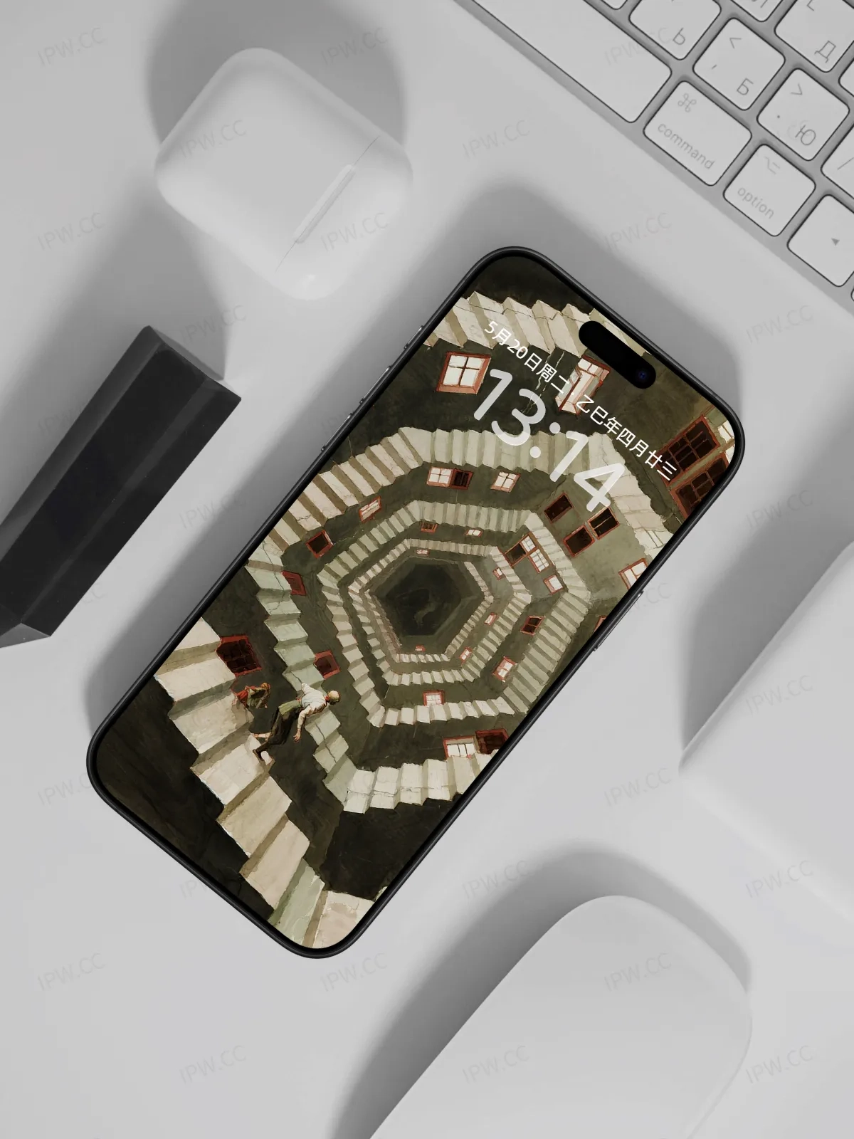 楼梯迷宫手机高清静态壁纸#20250730143143 e38022594f48ca3