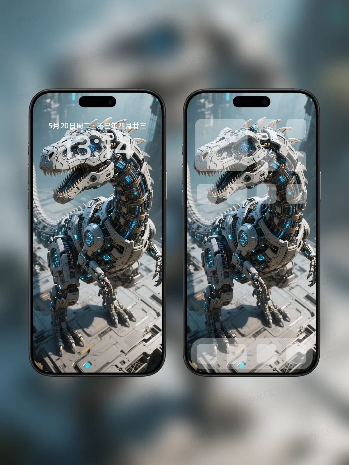 机械恐龙手机高清静态壁纸#20250801230923 e4fe0bb461f527b