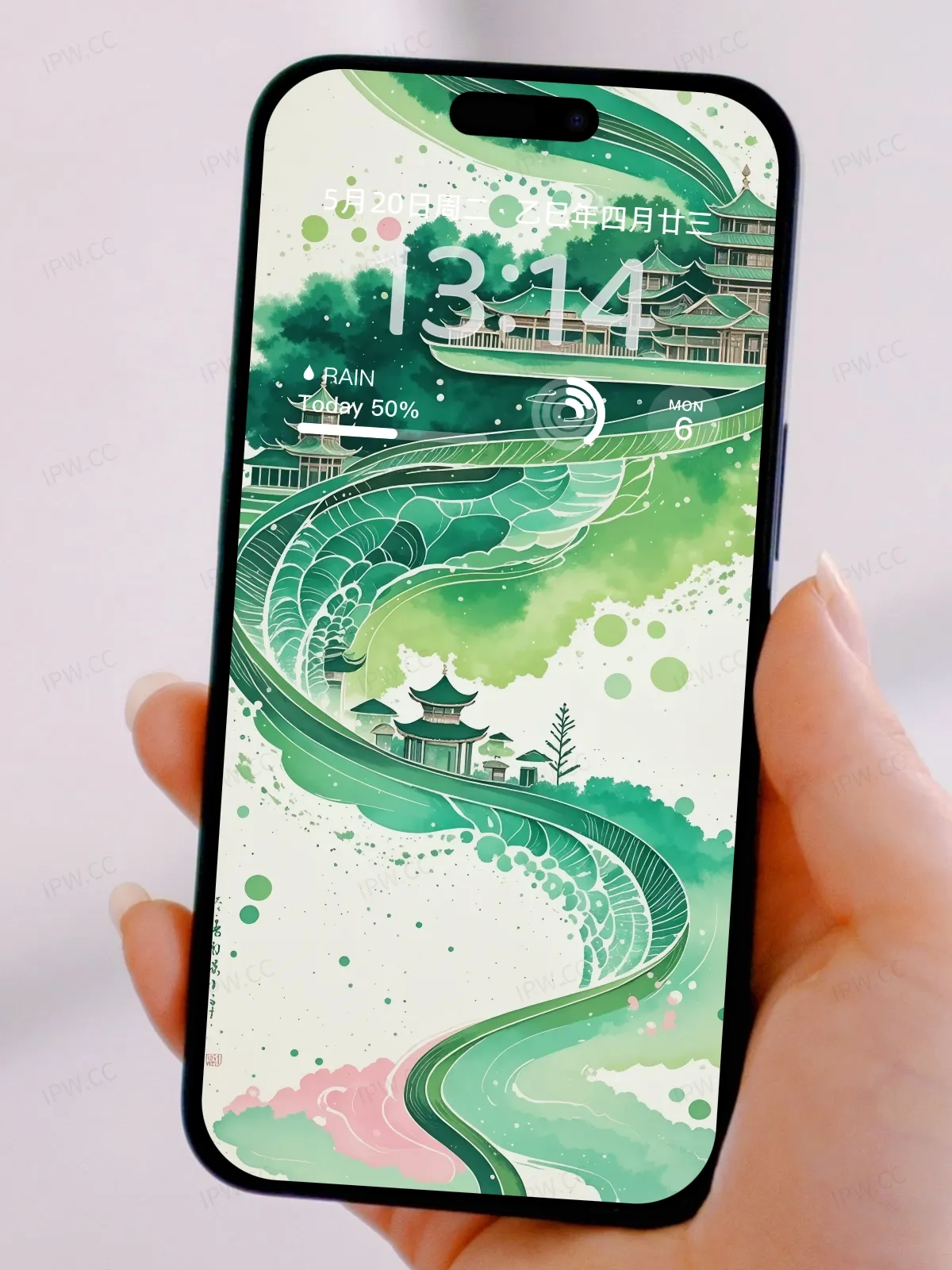 绿水青山手机高清静态壁纸#20250801230721 eb0e80f3e4af550