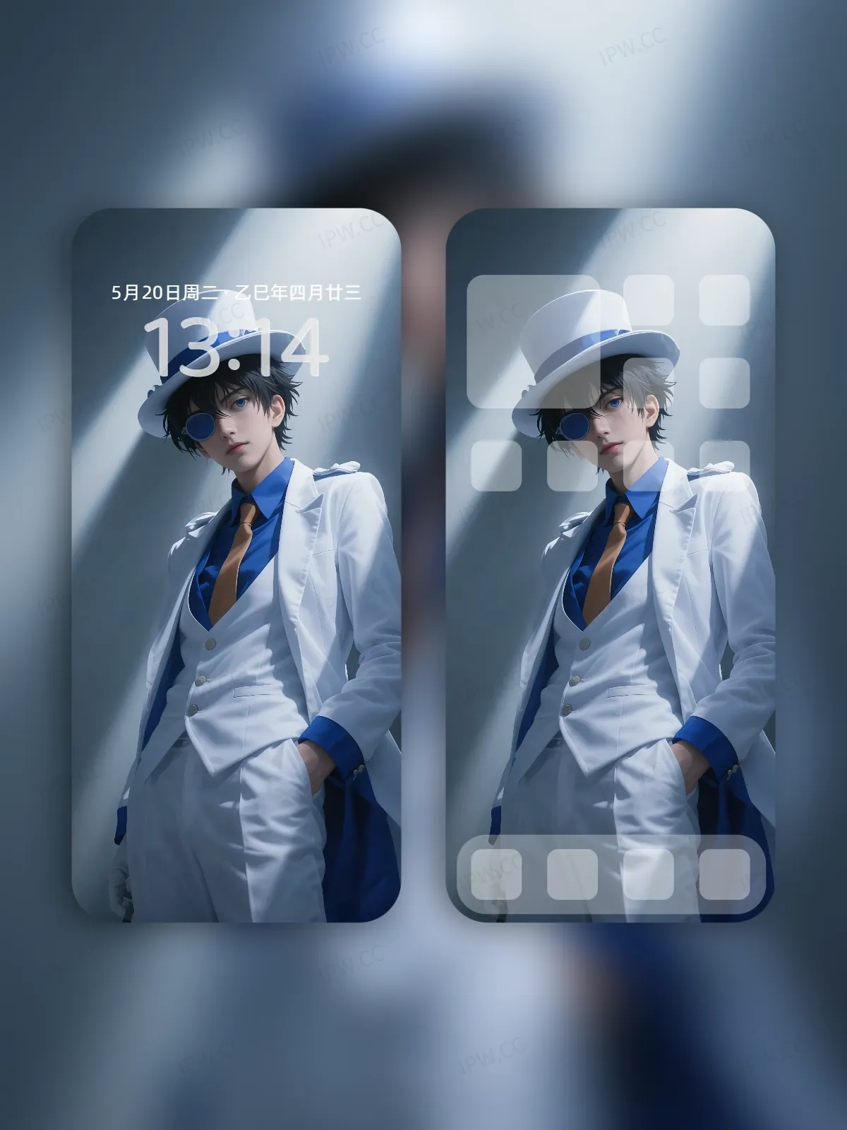 柯南动画怪盗基德手机高清静态壁纸#20250801230240 eb157fe28c8184e