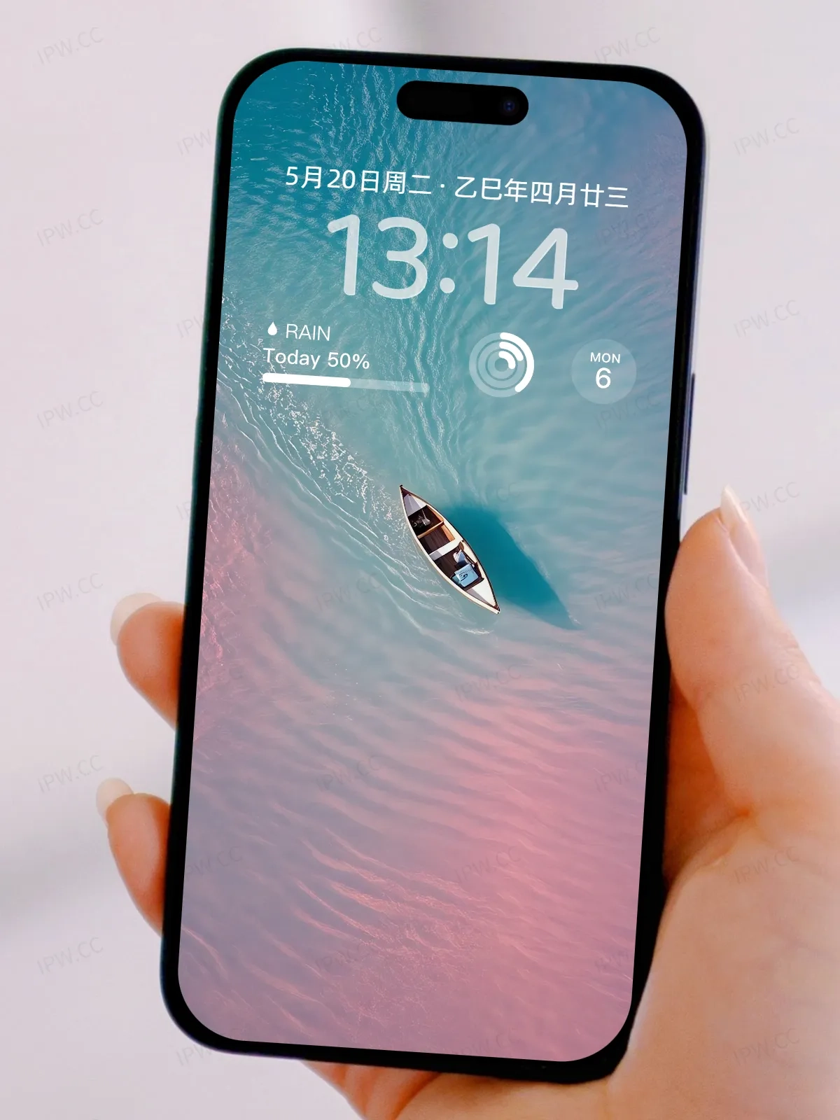 大海孤舟手机高清静态壁纸#20250801230458 f7ecdb4bc1c801b