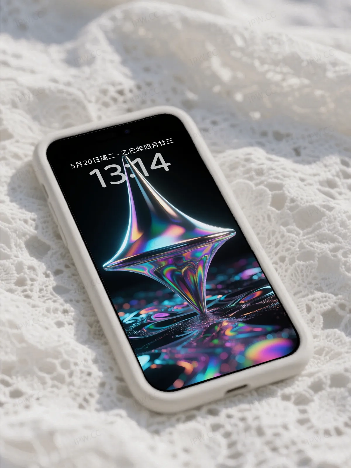 赛博菱形抽象造型手机高清静态壁纸#20250730142707 fe2c5b30939c7a6